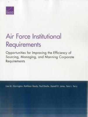 Book cover for Air Force Institutional Requirements