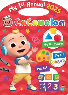 Book cover for Cocomelon Official My 1st Board Book Annual 2025