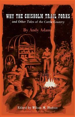 Book cover for Why the Chisholm Trail Forks and Other Tales of the Cattle Country