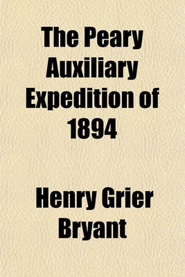 Book cover for The Peary Auxiliary Expedition of 1894