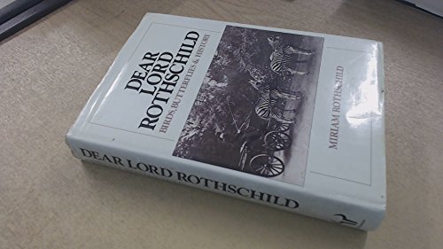 Book cover for Dear Lord Rothschild