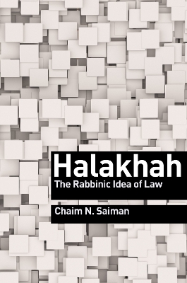 Cover of Halakhah