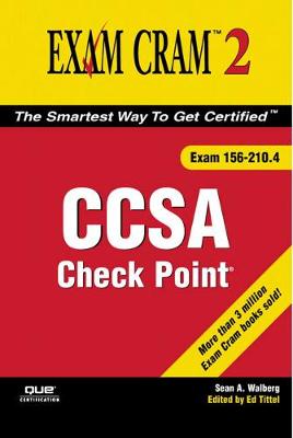 Book cover for Check Point CCSA Exam Cram 2 (Exam 156-210.4)