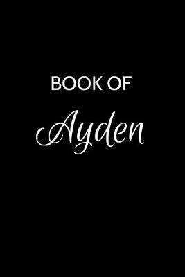 Book cover for Book of Ayden