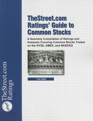 Cover of The Street.com Ratings' Guide to Common Stocks