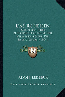 Book cover for Das Roheisen