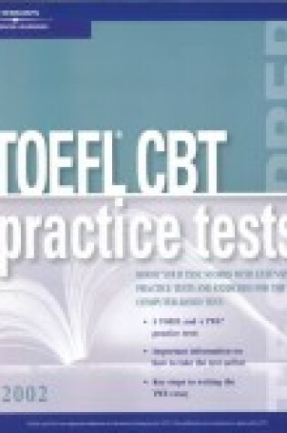 Cover of Toefl Cbt Practice Tests W/O A