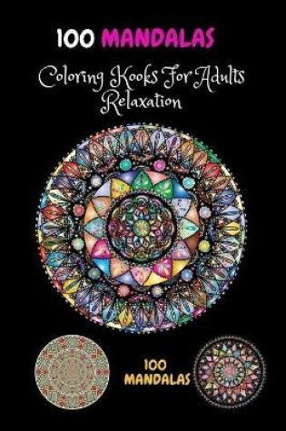 Cover of Mandala Coloring Books For Adults Relaxation