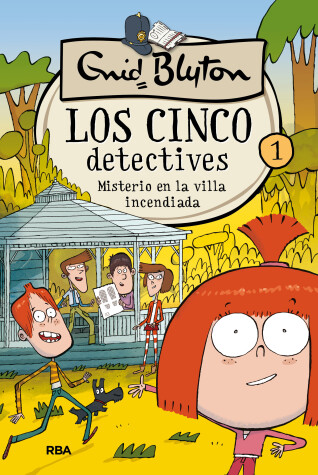 Book cover for Misterio en la villa incendiada / The Mystery of the Burnt Cottage