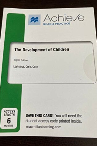 Cover of Achieve Read & Practice for the Development of Children (1-Term Access)