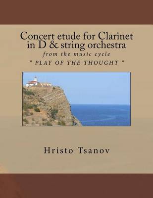 Book cover for Concert Etude for Clarinet in D and String Orchestra