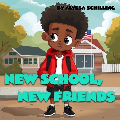 Book cover for New School, New Friends