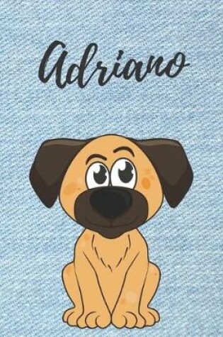 Cover of personalisiertes Notizbuch Hunde / Malbuch / Tagebuch / Journal / DIN A5 / Geschenk Adriano