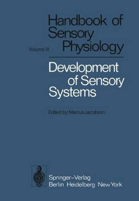 Cover of Development of Sensory Systems