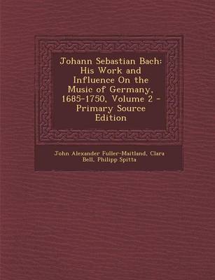 Book cover for Johann Sebastian Bach