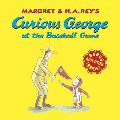 Book cover for Curious George at the Baseballgame