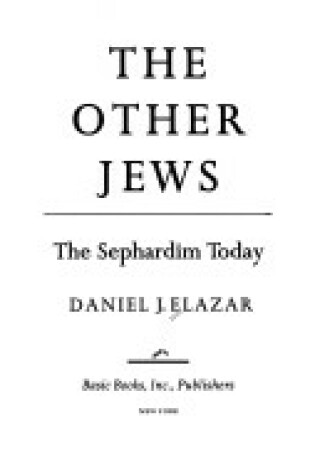 Cover of The Other Jews