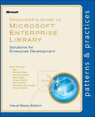 Book cover for Developer's Guide to Microsoft Enterprise Library, Visual Basic Edition