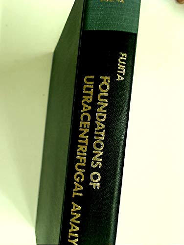 Book cover for Foundations of Ultracentrifugal Analysis