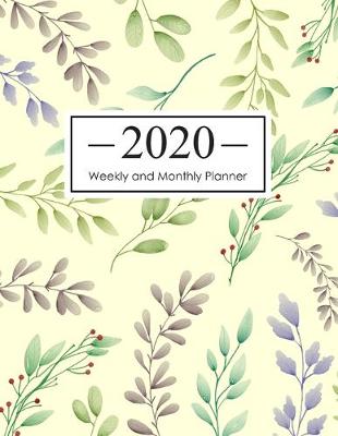 Book cover for 2020 Weekly and Monthly Planner