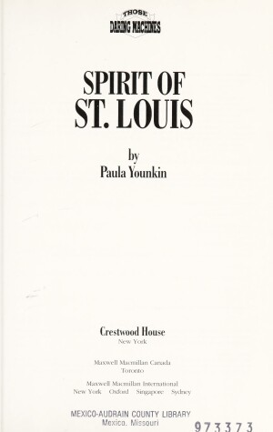 Book cover for Spirit of St. Louis