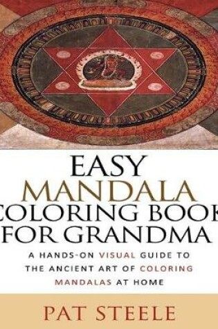 Cover of Easy Mandala Coloring Book For Grandma