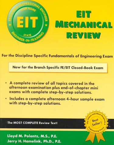 Book cover for EIT Mechanical Review