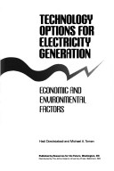 Book cover for Technology Options for Electricity Generation: Economic and Environmental