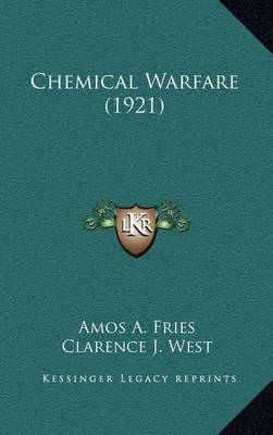 Book cover for Chemical Warfare (1921)