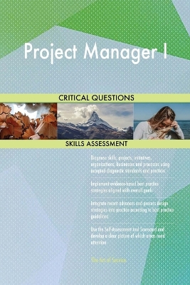 Book cover for Project Manager I Critical Questions Skills Assessment