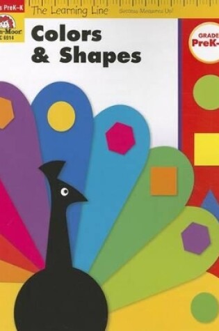 Cover of Learning Line: Colors and Shapes, Prek - Kindergarten Workbook