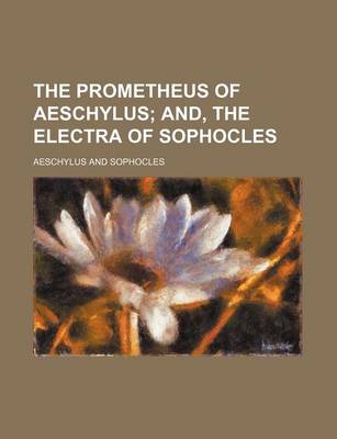 Book cover for The Prometheus of Aeschylus