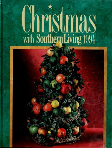 Book cover for Christmas with Southern Living 1994