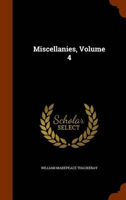 Book cover for Miscellanies, Volume 4