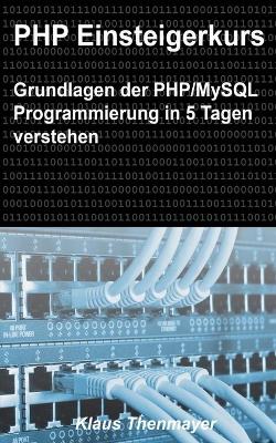 Book cover for PHP Einsteigerkurs