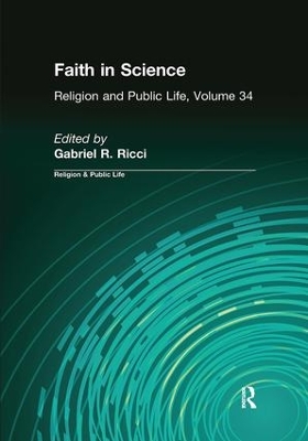 Book cover for Faith in Science