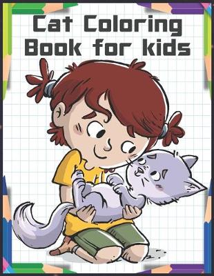 Book cover for Cat Coloring Book For Kids