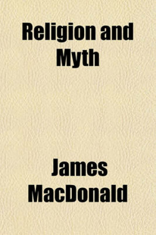 Cover of Religion and Myth