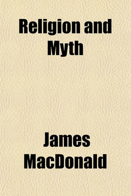 Book cover for Religion and Myth