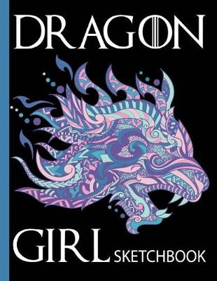 Book cover for Dragon Girl Sketchbook