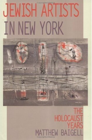 Cover of Jewish Artists in New York