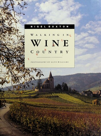 Book cover for Walking in Wine Country