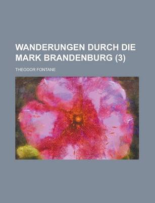 Book cover for Wanderungen Durch Die Mark Brandenburg (3)