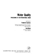 Cover of Water Quality