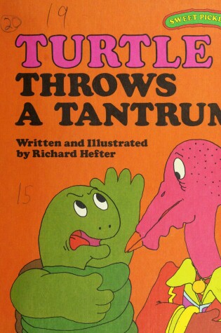 Cover of Turtle Throws a Tantrum