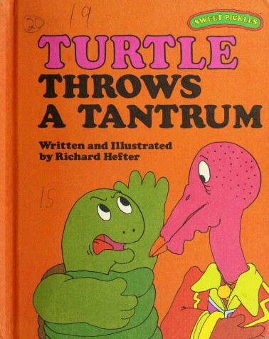 Book cover for Turtle Throws a Tantrum