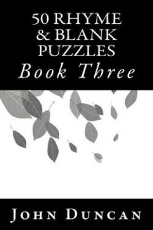 Cover of 50 Rhyme & Blank Puzzles