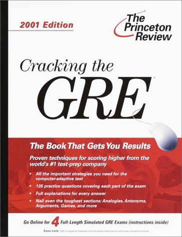 Book cover for Cracking the Gre Cat