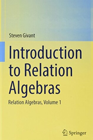 Cover of Relation Algebras