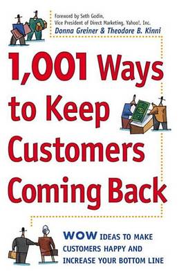 Book cover for 1,001 Ways to Keep Customers Coming Back